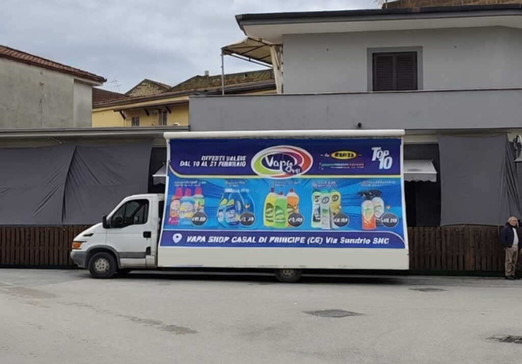Camion Vela Pubblicitari - Affissioni Pubblicitarie Napoli