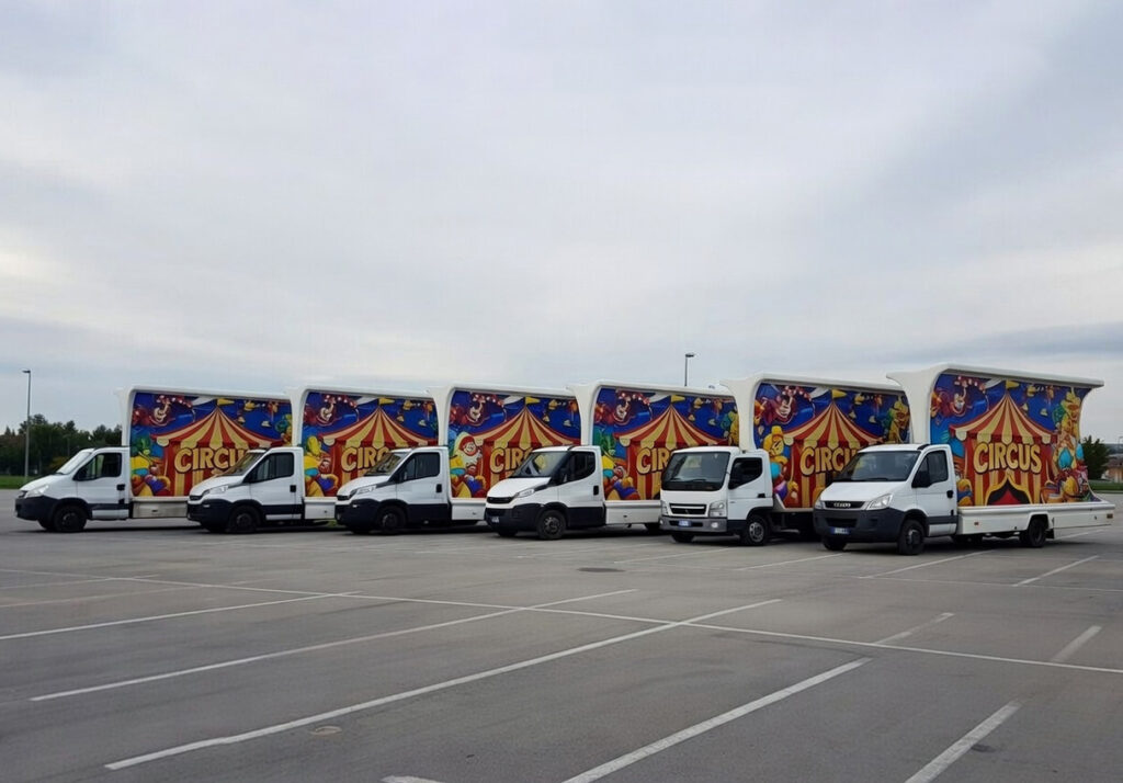 Camion Vela Pubblicitari - Affissioni Pubblicitarie Napoli